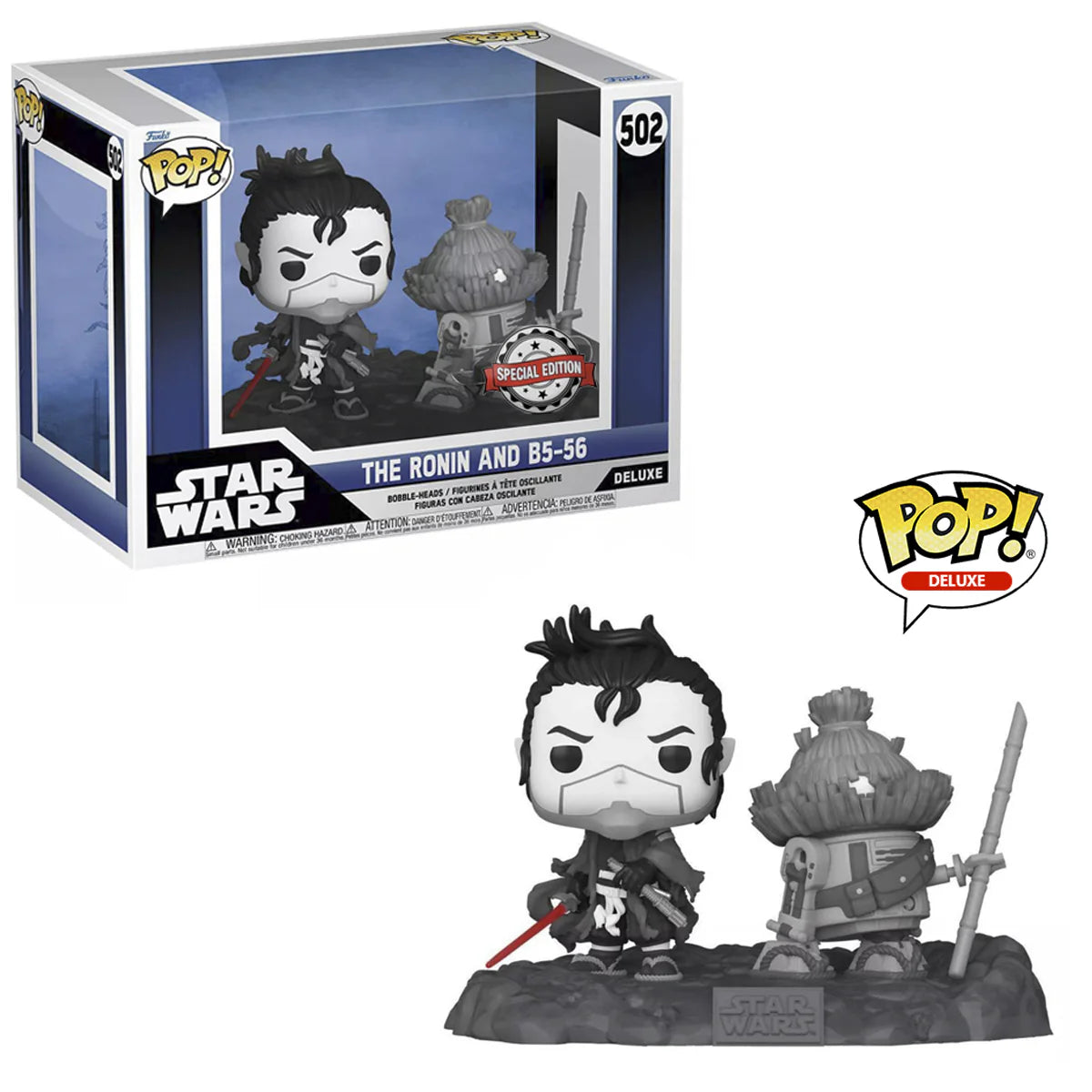 Pop Deluxe! Star Wars: The Ronin and B5-56 (Exclusive)