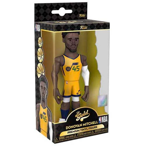 Vinyl Gold! NBA: Utah Jazz – Donovan Mitchell (City Edition ’21) 5″ with Chase Variant (Exclusive)