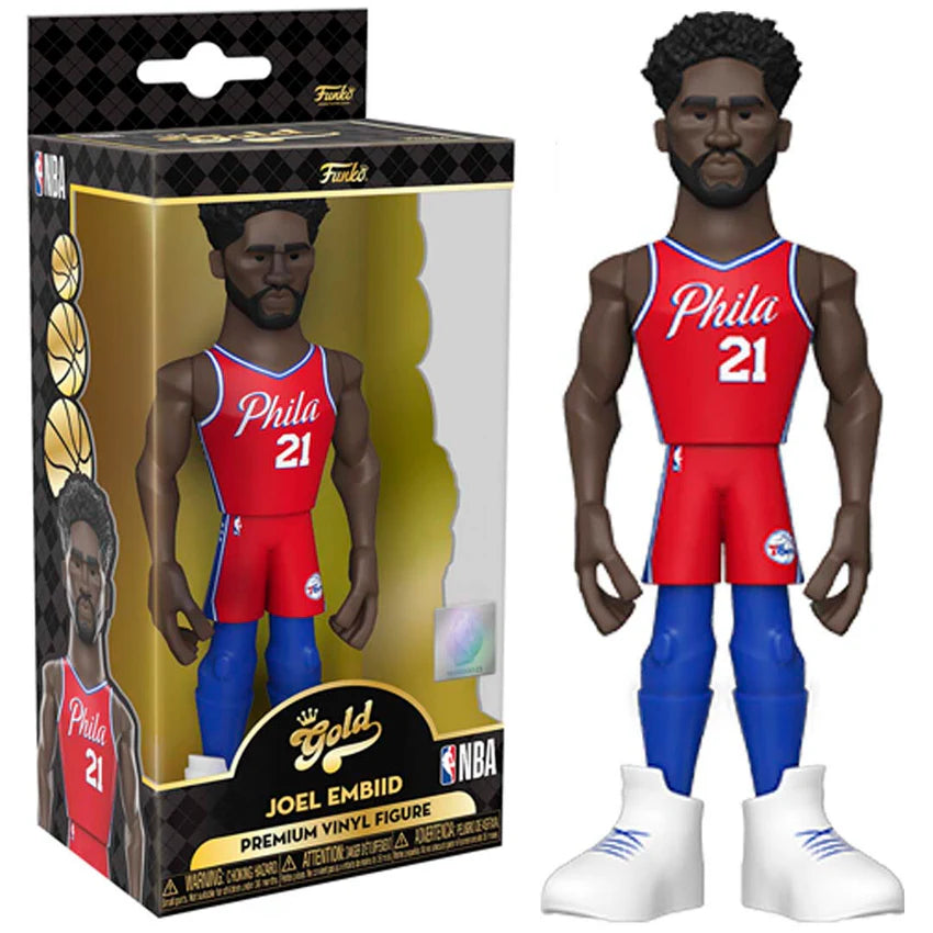 Vinyl Gold! Rocks: Sixers – Joel Embiid (City Edition ’21) 5″ Chase Variant