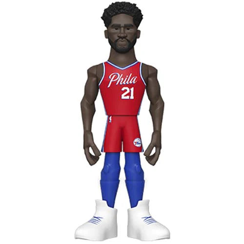 Vinyl Gold! Rocks: Sixers – Joel Embiid (City Edition ’21) 5″ Chase Variant
