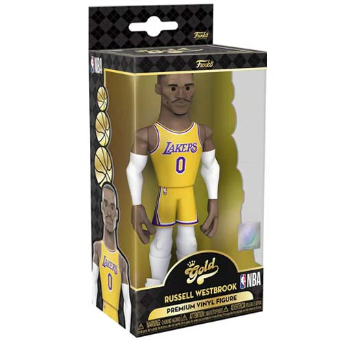 Vinyl Gold! NBA: Los Angeles Lakers – Russell Westbrook (City Edition ’21) 5″ with Chase Variant (Exclusive)