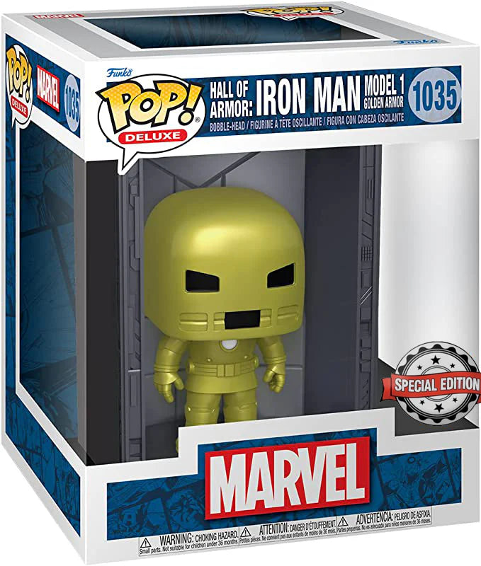Pop Deluxe! Marvel: HoA- Iron Man MDL1 (MT)(Exc)