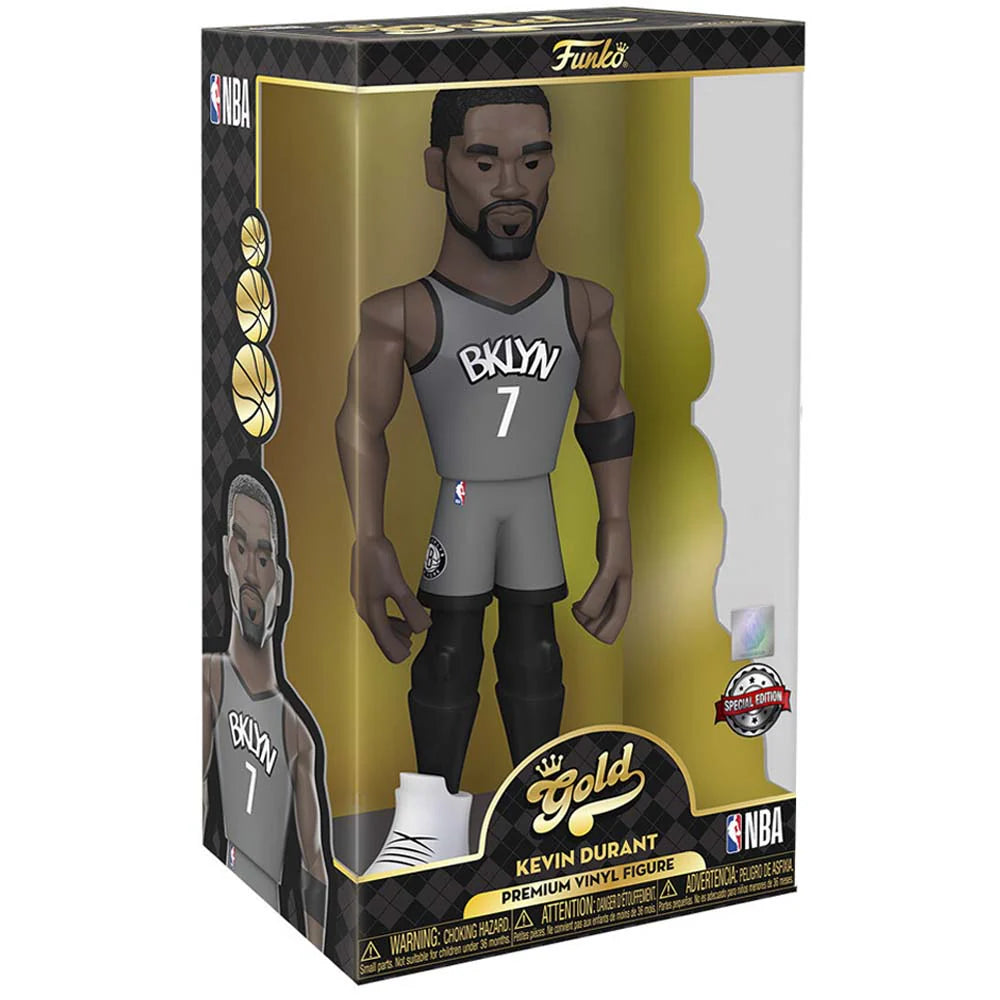 Vinyl Gold! NBA: Brooklyn Nets – Kevin Durant (City Edition ’21) 12″ with Chase Variant (Exclusive)