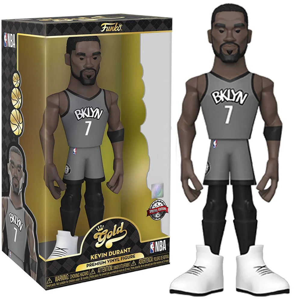 Vinyl Gold! NBA: Brooklyn Nets – Kevin Durant (City Edition ’21) 12″ with Chase Variant (Exclusive)