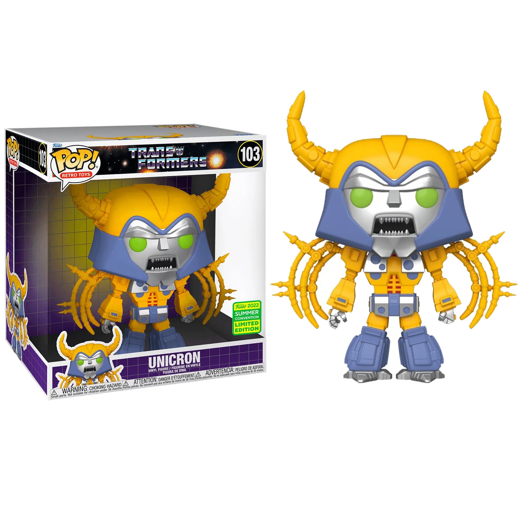 Pop Jumbo! Movies: Transformer – Unicron (SDCC 2022)