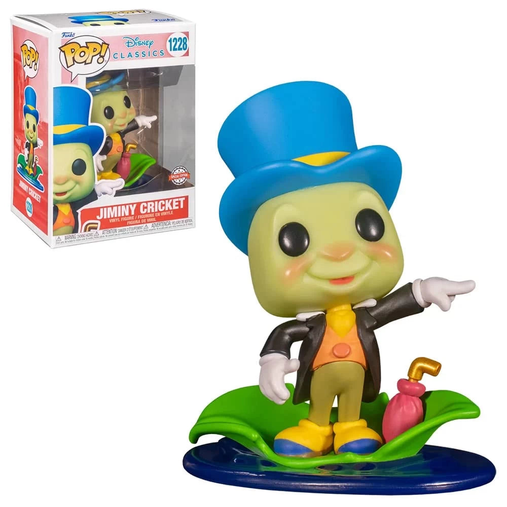 Pop! Disney: Classic – Jiminy Cricket On Leaf (D23 Expo)