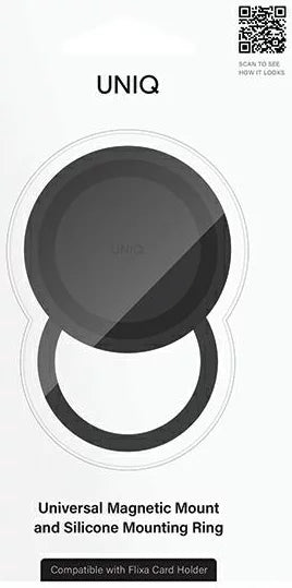 UNIQ Flixa Magnetic Base magnetic mounting base black (UNIQ-FLIXAMBASE-JETBLACK)