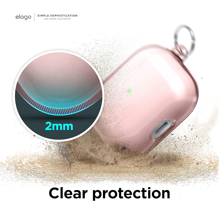 Elago Hang Case for AirPods 3rd Gen ( Lovely Pink)