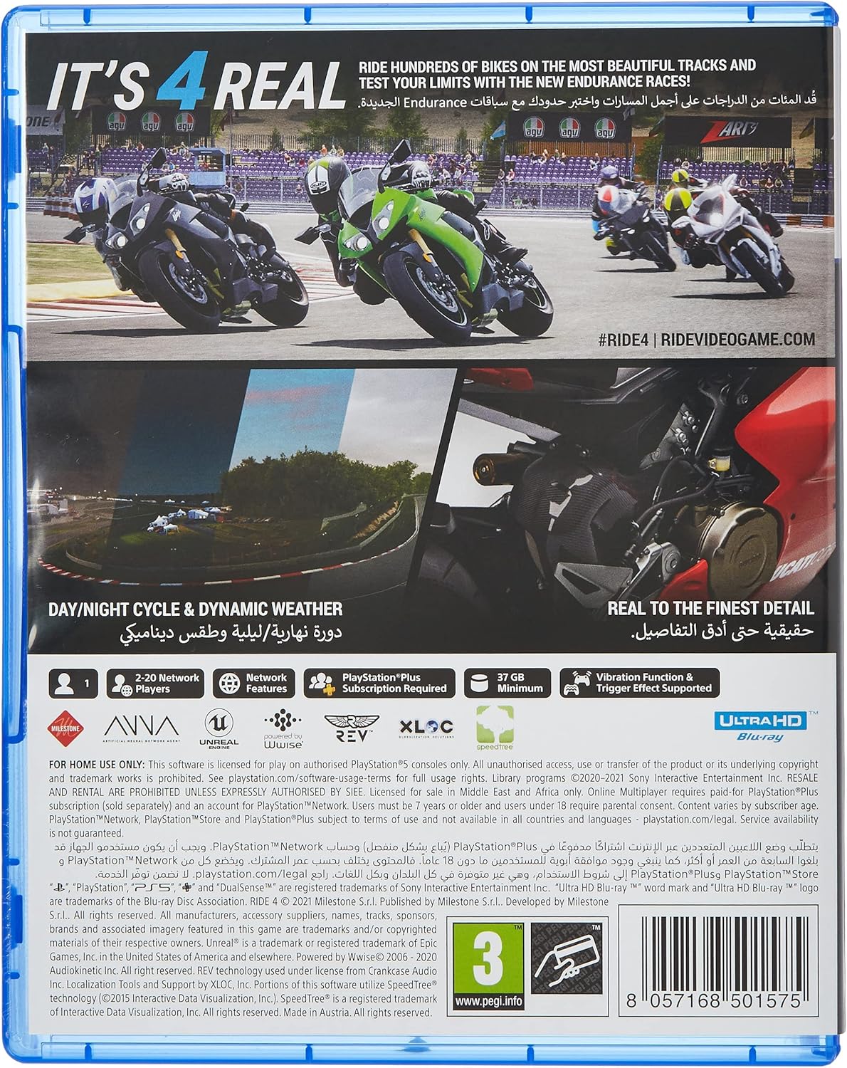 RIDE 4 PS5 (PS4)