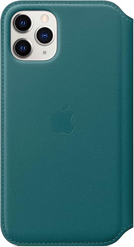 Apple iPhone 11 Pro Leather Folio Case - Peacock