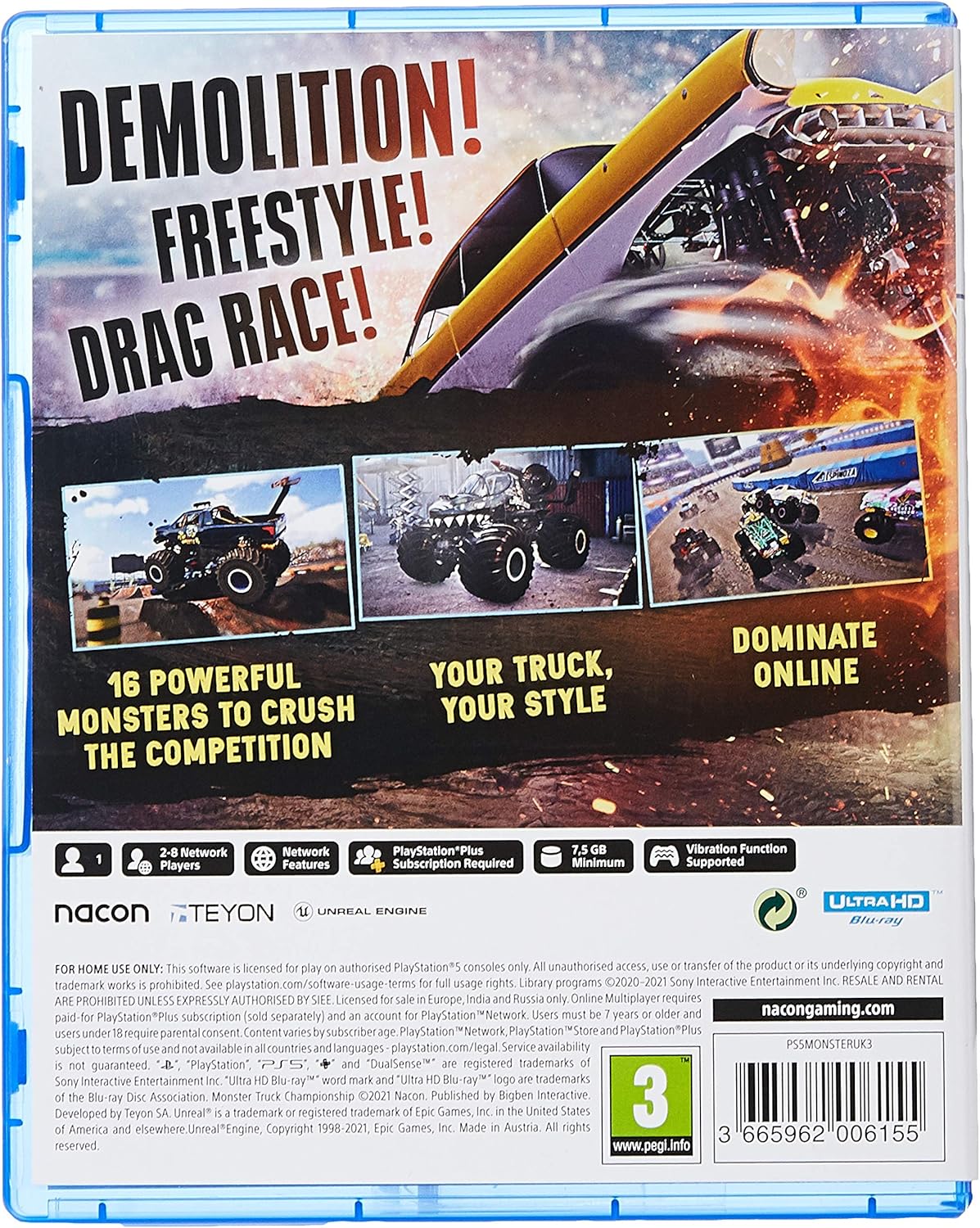 MONSTER TRUCK CHAMPIONSHIP PS5 (PS4)