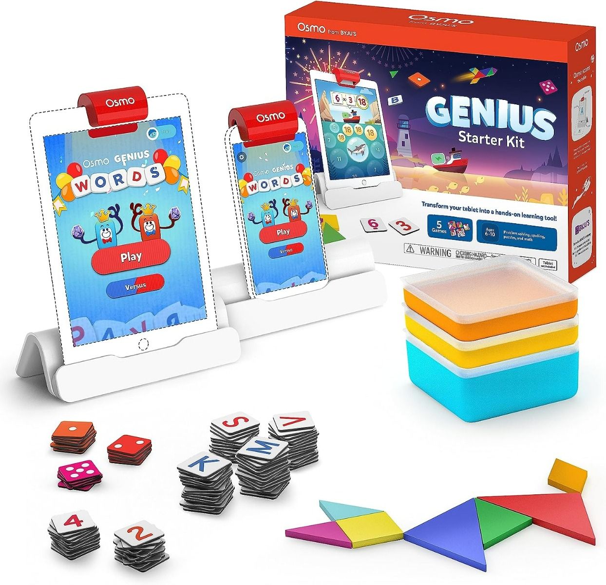 Osmo Numbers 40 Tiles – Interactive Math Learning for Kids (Ages 5–12)