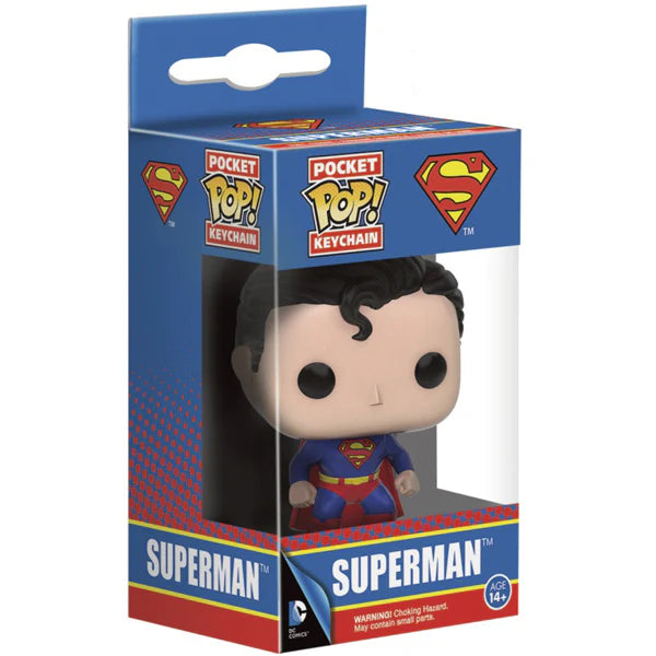 Pop Keychain: DC – Superman (1 ½‑Inch)