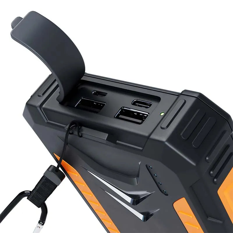 Spello 24000mAh Solar Power Bank With Qi wireless charging