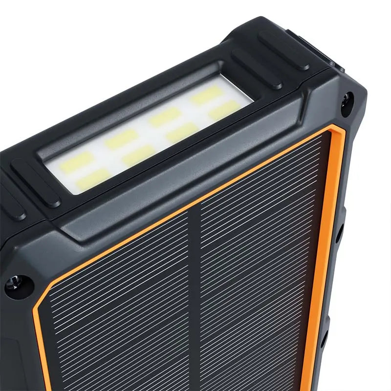 Spello 24000mAh Solar Power Bank With Qi wireless charging