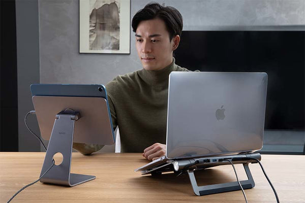 Epico Magnetic Stand for Apple iPad Pro 11"/Air 10,9" - space gray