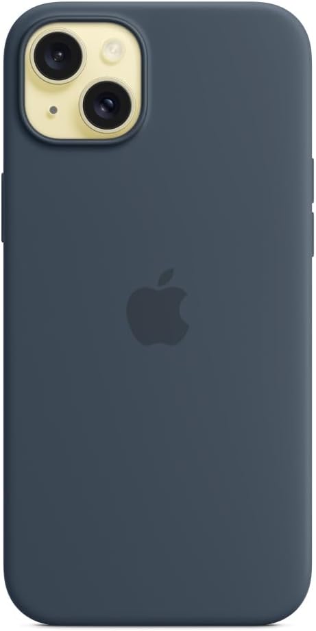 Apple iPhone 15 Plus Silicone Case with MagSafe - Storm Blue