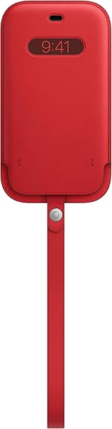 Apple iPhone 12 and 12 Pro Leather Sleeve with MagSafe - (Product) RED