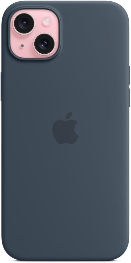 Apple iPhone 15 Plus Silicone Case with MagSafe - Storm Blue