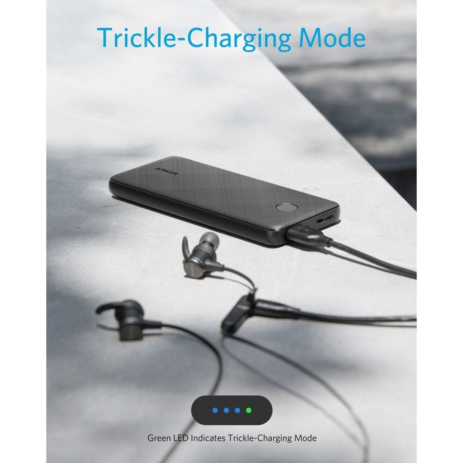 Anker Power Bank 10000mAh Black A1229H12