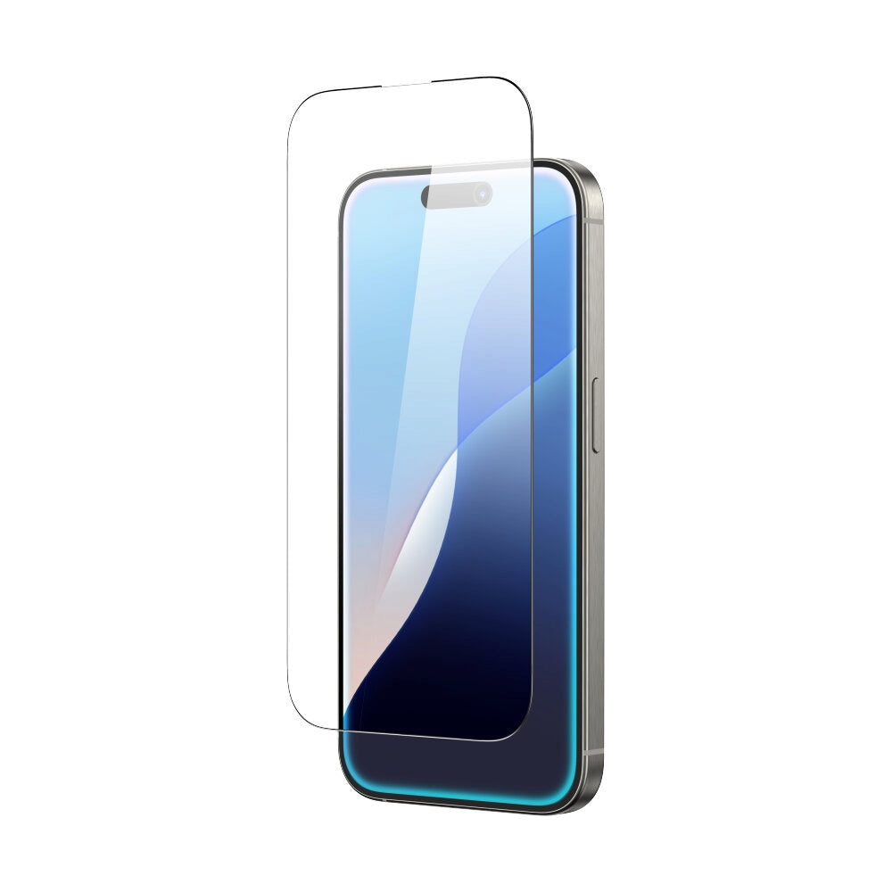 AMAZINGthing Screen Protector for iPhone 16 (6.1 inch) 2.75D Side Radix Full Glass
