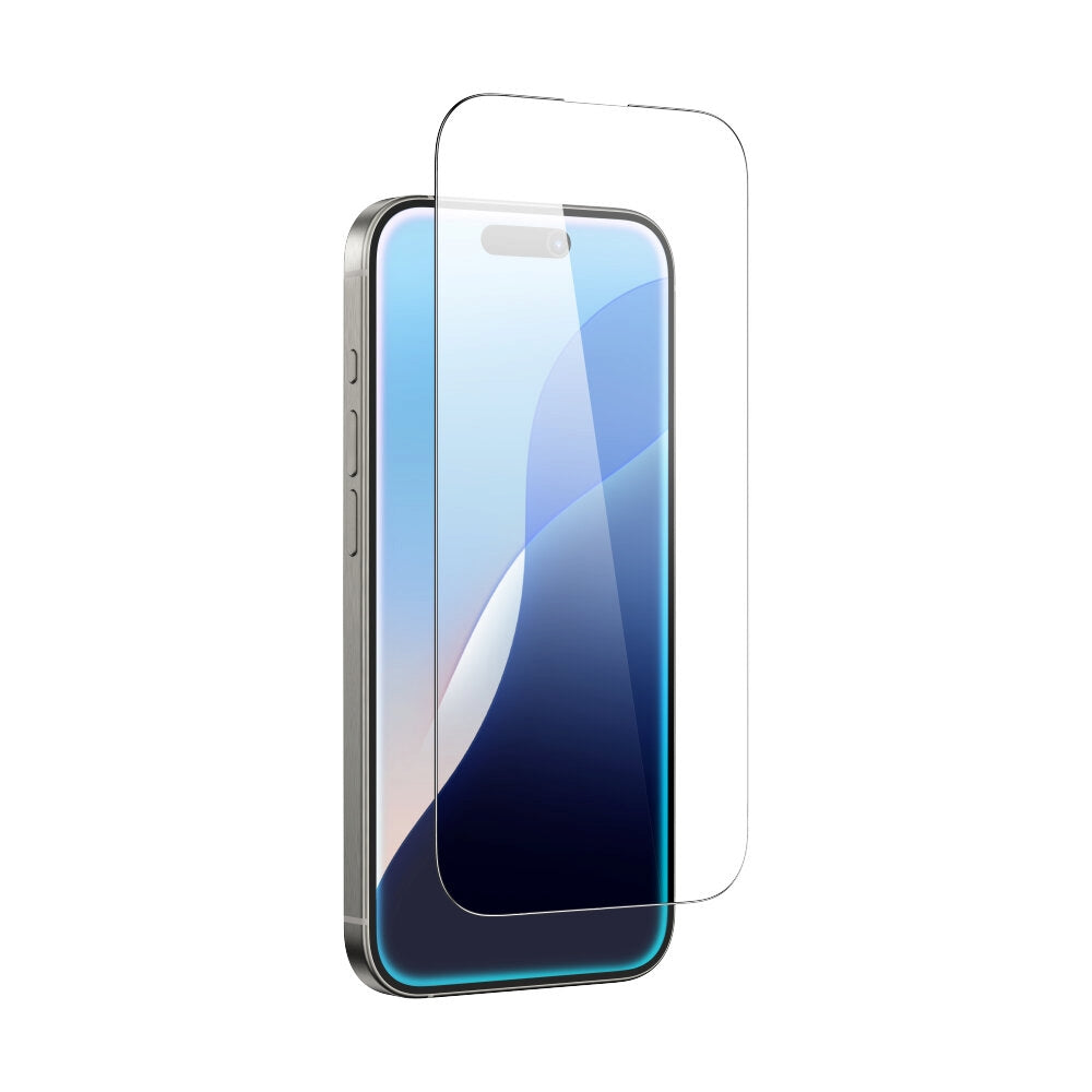AMAZINGthing Screen Protector for iPhone 16 (6.1 inch) 2.75D Side Radix Full Glass