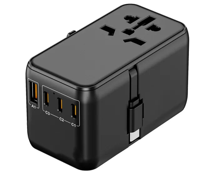 Adonit Universal Power Adapter PD 85W Type-C Cable Included Black