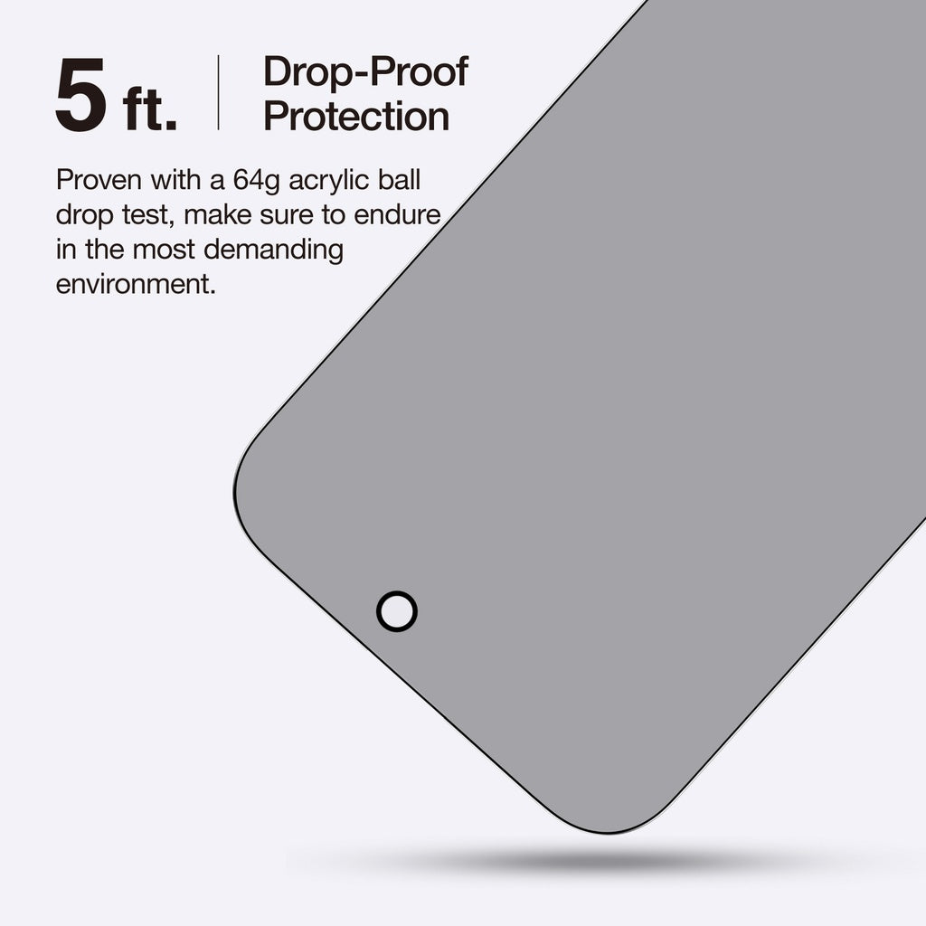 AT IPHONE 16 PRO MAX 6.9 2.75D FULLY COVERED RADIX PRIVACY GLASS
