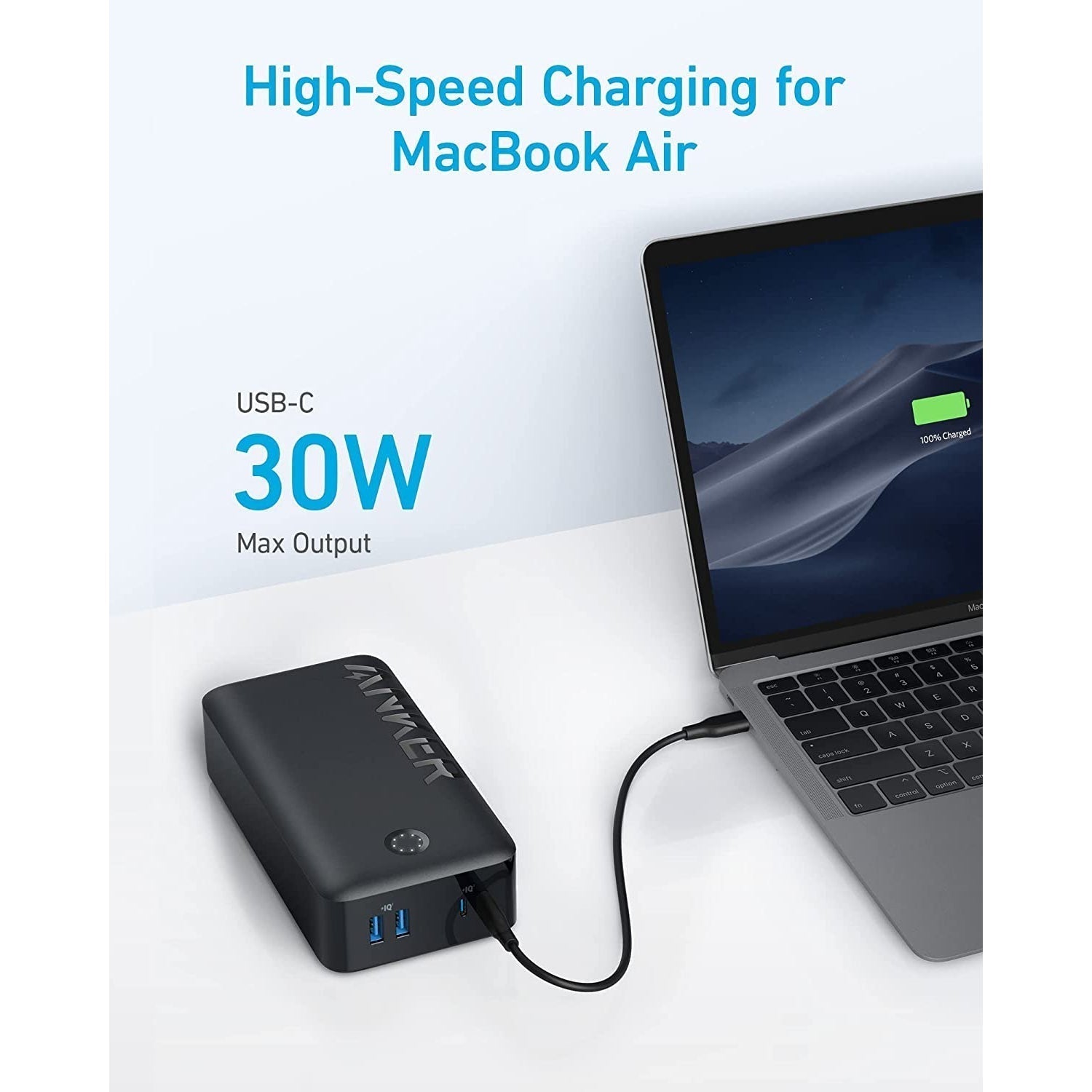 Anker 347 Power Bank PowerCore 40K 30W PD - Black