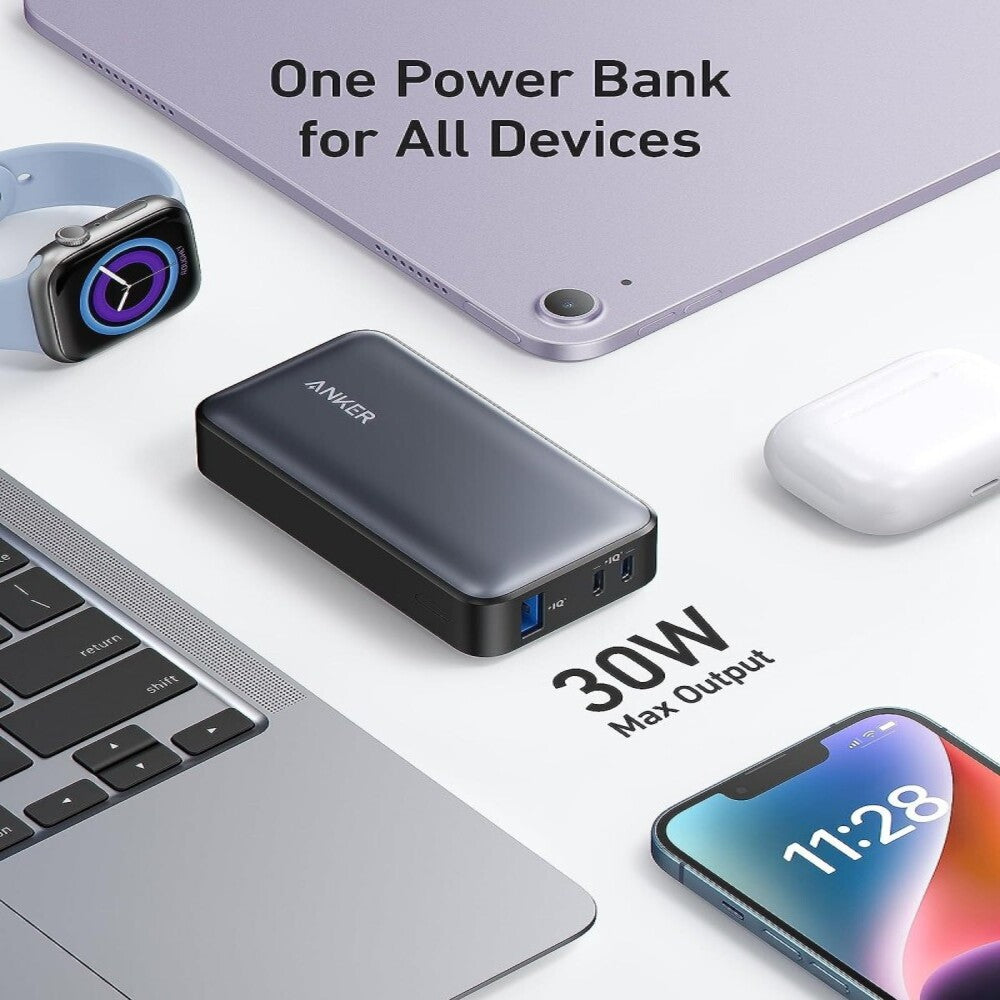 Anker 533 Power Bank PowerCore 30W 10000 PD - Black