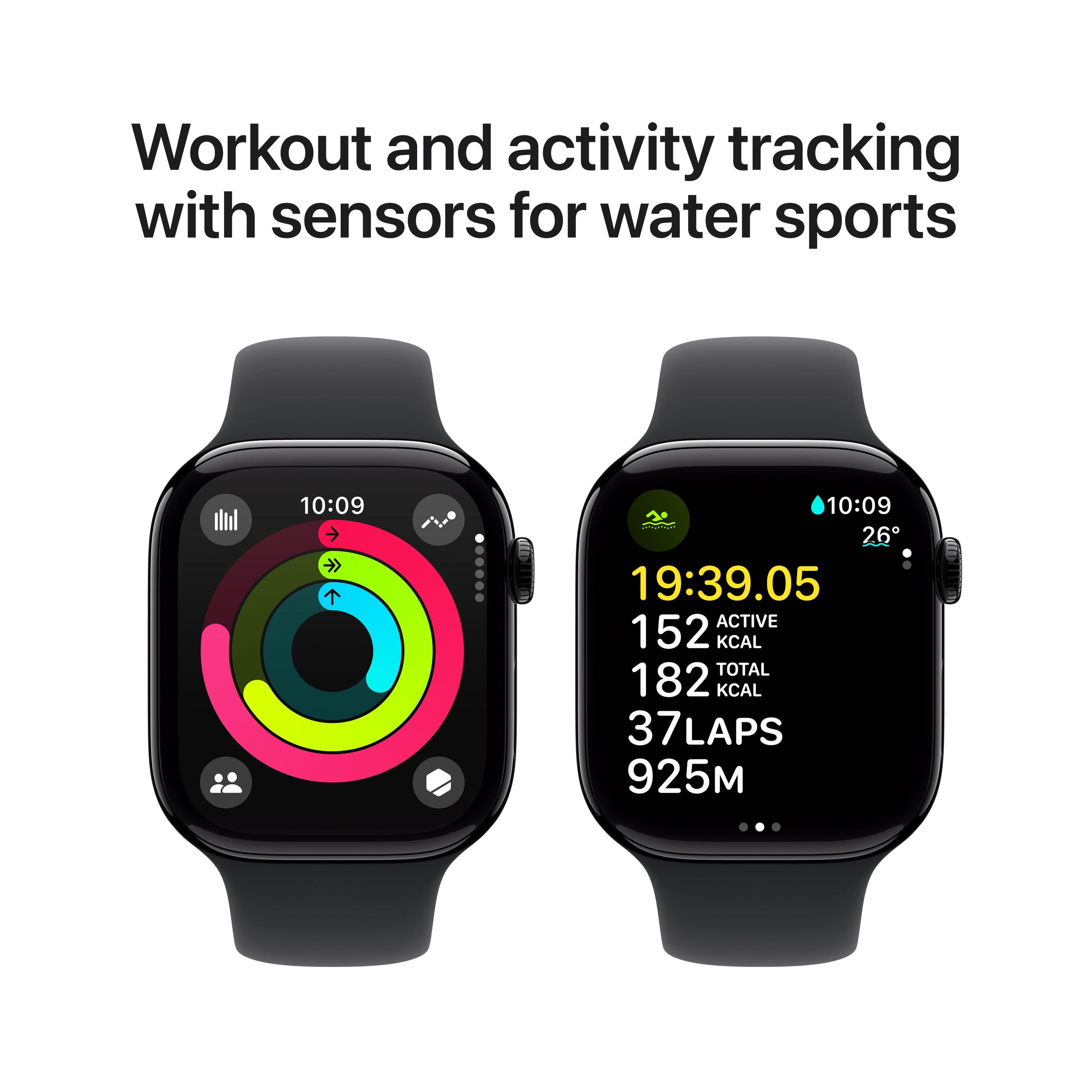 Apple Watch Series 10 42mm Sport Band Titanium