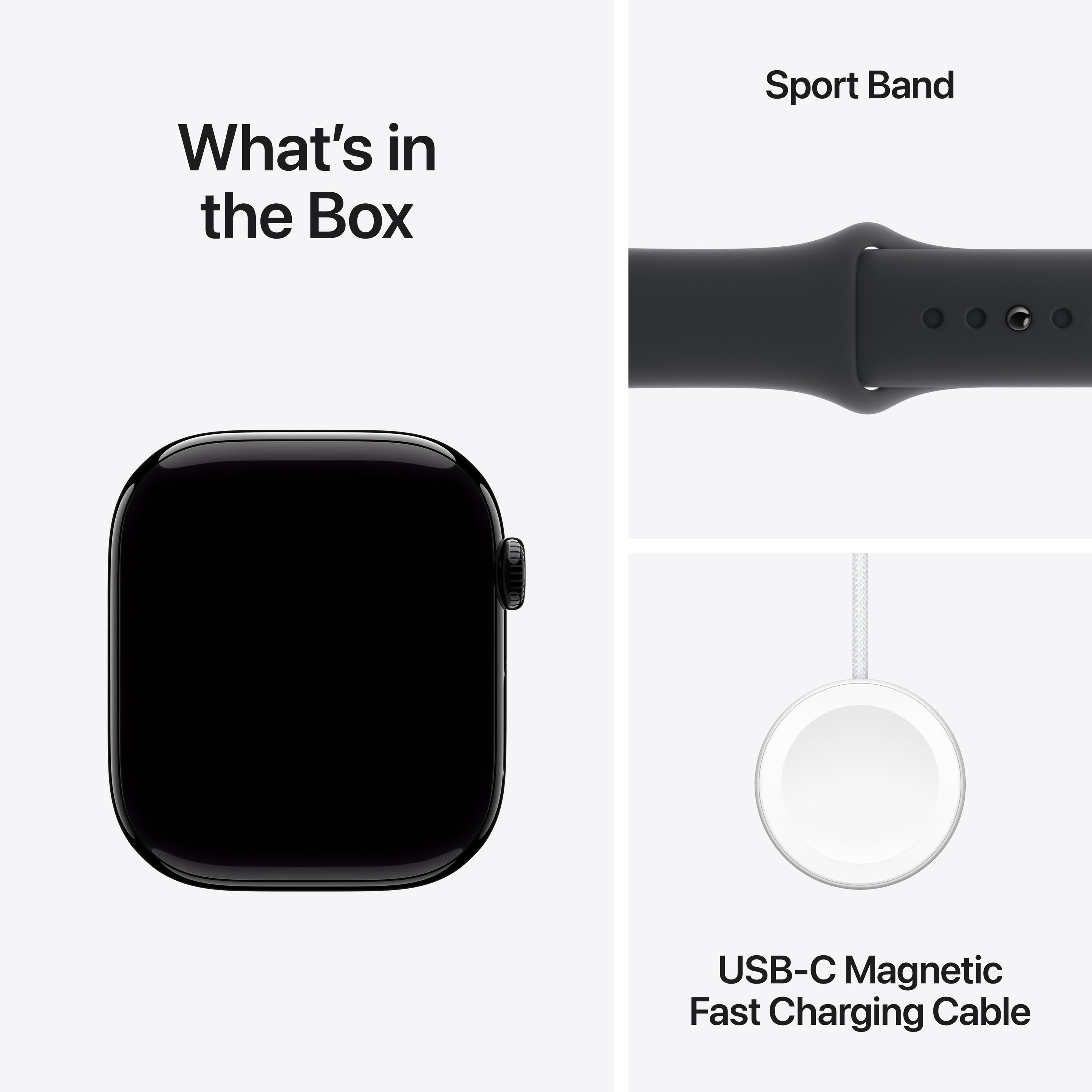 Apple Watch Series 10 Aluminium 46mm Sport Band