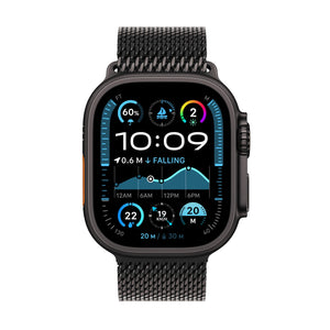 Apple Watch Ultra 2 GPS + Cellular 49mm Black Titanium with Titanium Milanese Loop