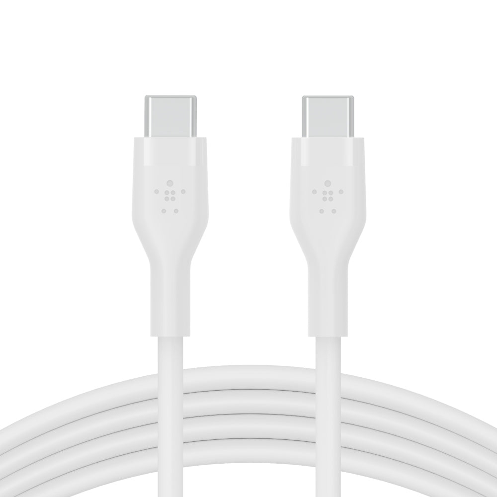 Belkin - Cable - Silicone - C to C - 2.0 - 1M - White