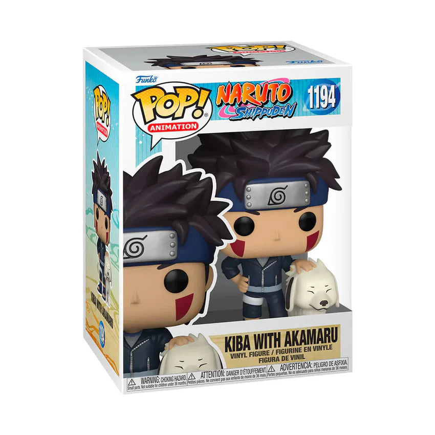 Pop! Animation: Naruto – Kiba with Akamaru