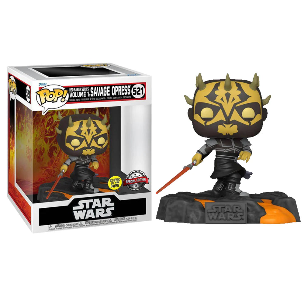 Pop Deluxe! Star Wars: RSSV1 – Savage Opress (Glow Worm)