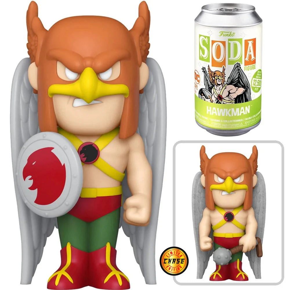 Funko Vinyl Soda: DC Comics – Hawkman with Chase