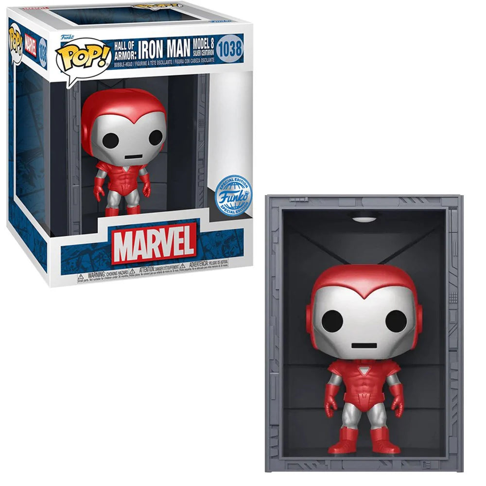Pop Deluxe! Marvel: Hall of Armor - Iron Man Silver Centurion (MT)(Exc)