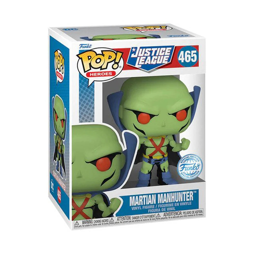 Funko Pop! Heroes: Justice League – Martian Manhunter (Target Exclusive)