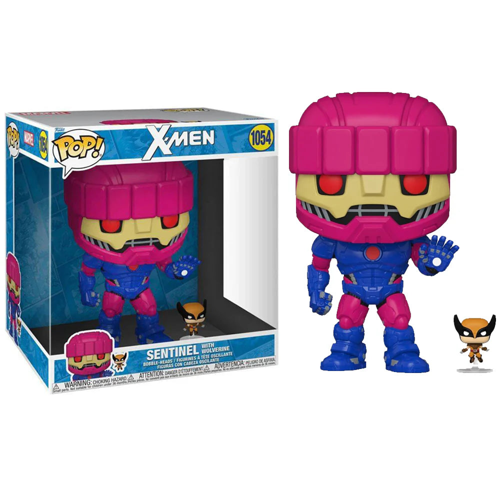 Pop Jumbo! Marvel: Xmen - Sentinel with Wolverine w/chase (Exc)