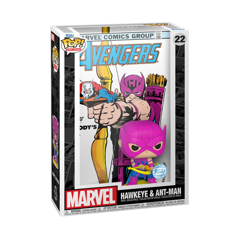 Pop Comic Cover! Marvel: Avengers - Hawkeye & Antman (Exc)