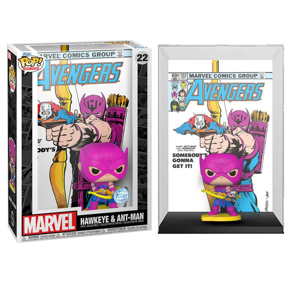 Pop Comic Cover! Marvel: Avengers - Hawkeye & Antman (Exc)
