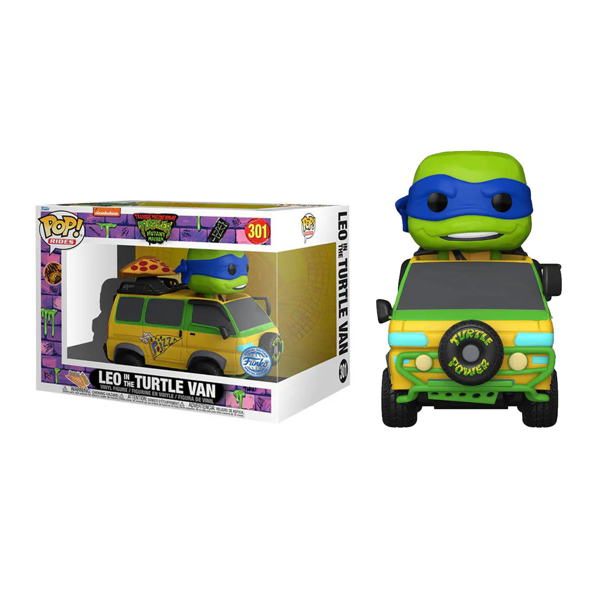 Pop Ride Supdlx! Movie: Teenage Mutant Ninja Turtles - Leonardo in Van (Exclusive)