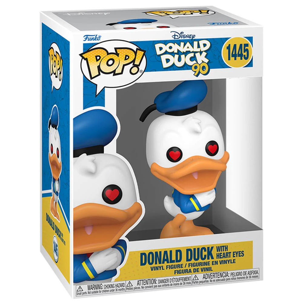 Pop! Disney: Donald Duck 90th – Donald Duck (Heart Eyes)