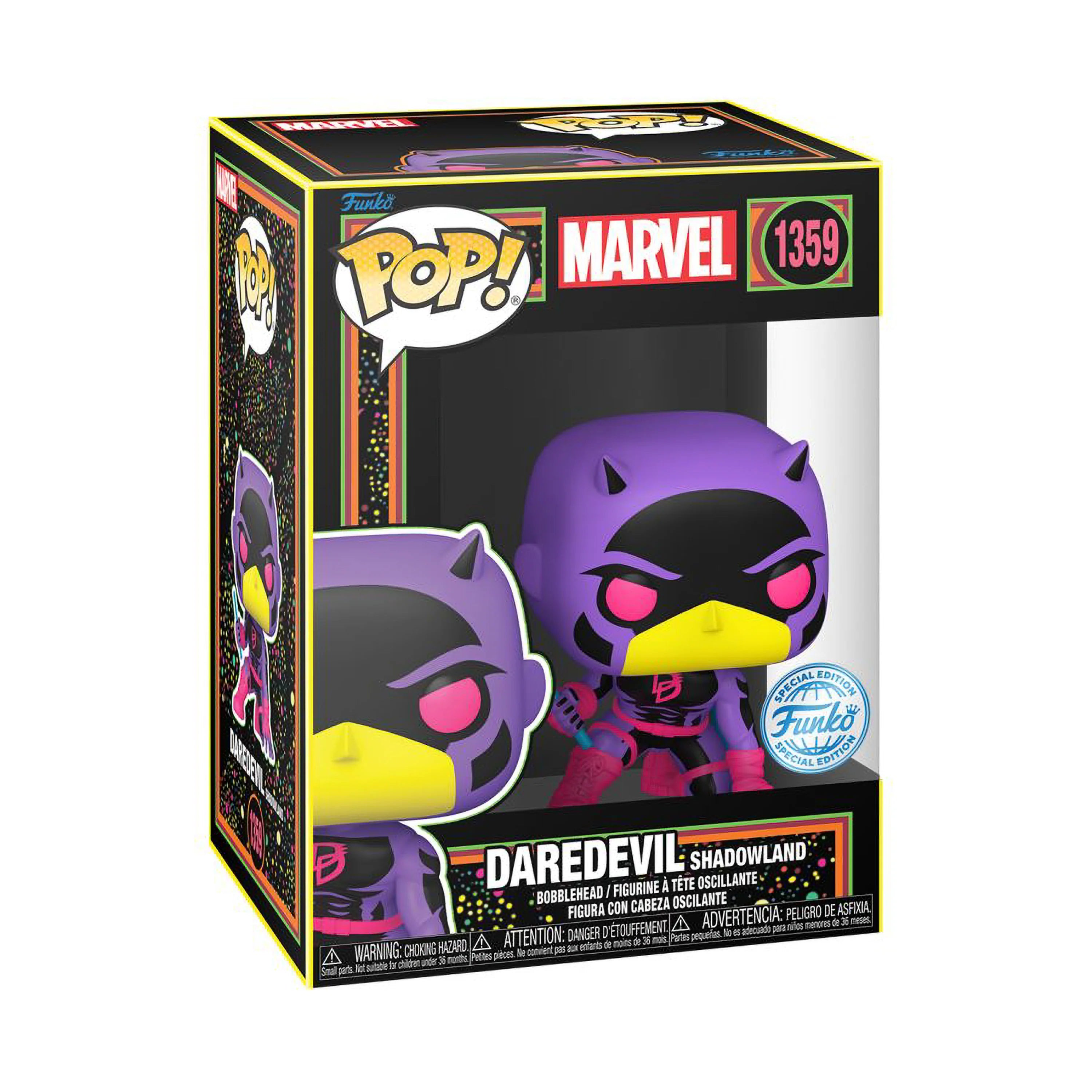 Pop! Marvel: Daredevil (BLK/RD)(BLKLT)(Exc)