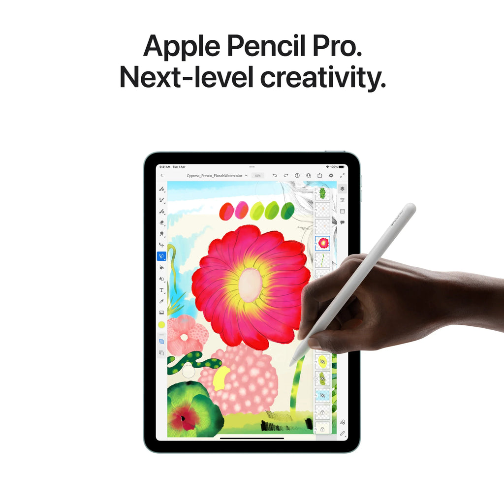 جهاز Apple iPad Air مقاس 13 بوصة مزود بشريحة M3 مصمم لذكاء Apple وشاشة Liquid Retina 
