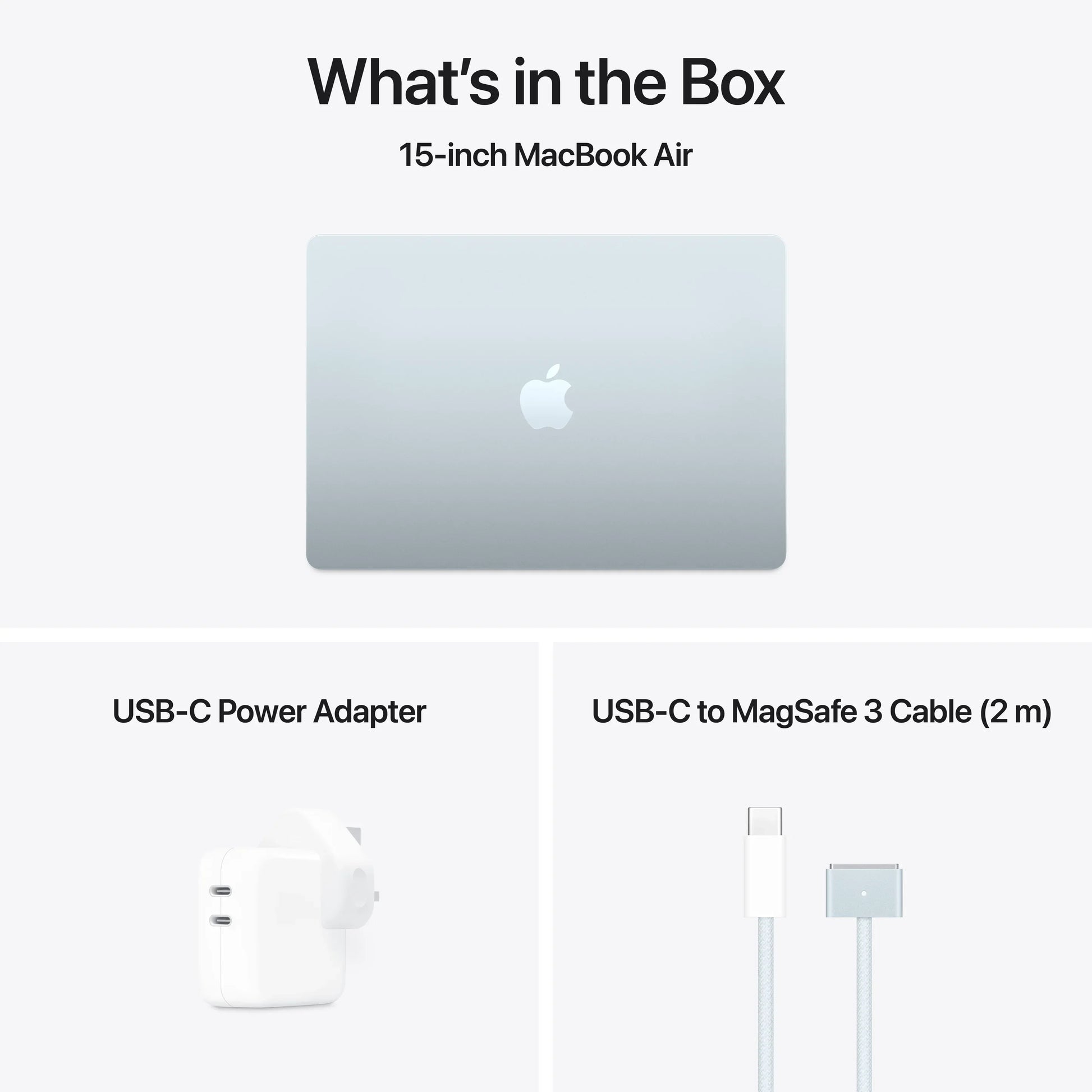 Apple MacBook Air، مقاس 13 بوصة، شريحة M4 مع وحدة معالجة مركزية 10 أنوية ووحدة معالجة رسومية 10 أنوية 