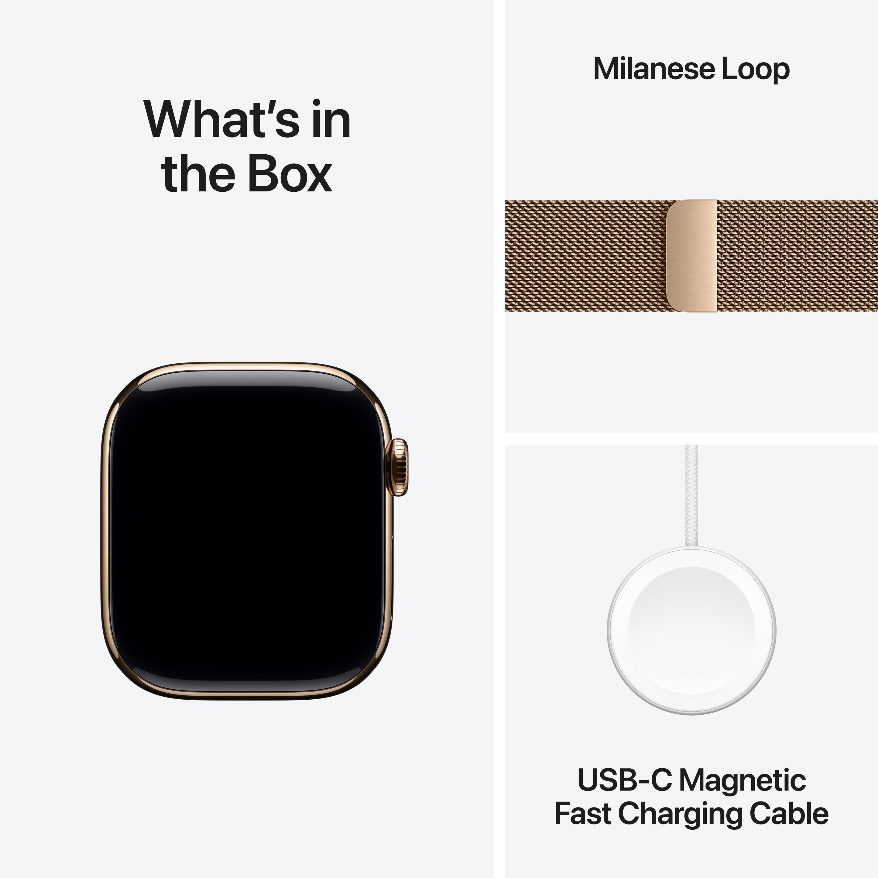 Apple Watch  Series 11 Titanium with Milanese Loop  - Pre-Order Only