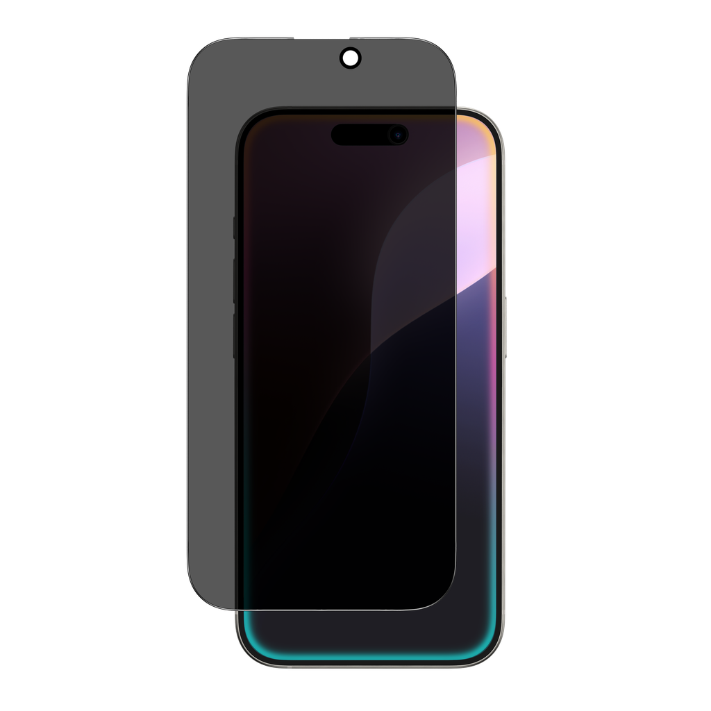 AT IPHONE 16 PRO MAX 6.9 2.75D FULLY COVERED RADIX PRIVACY GLASS