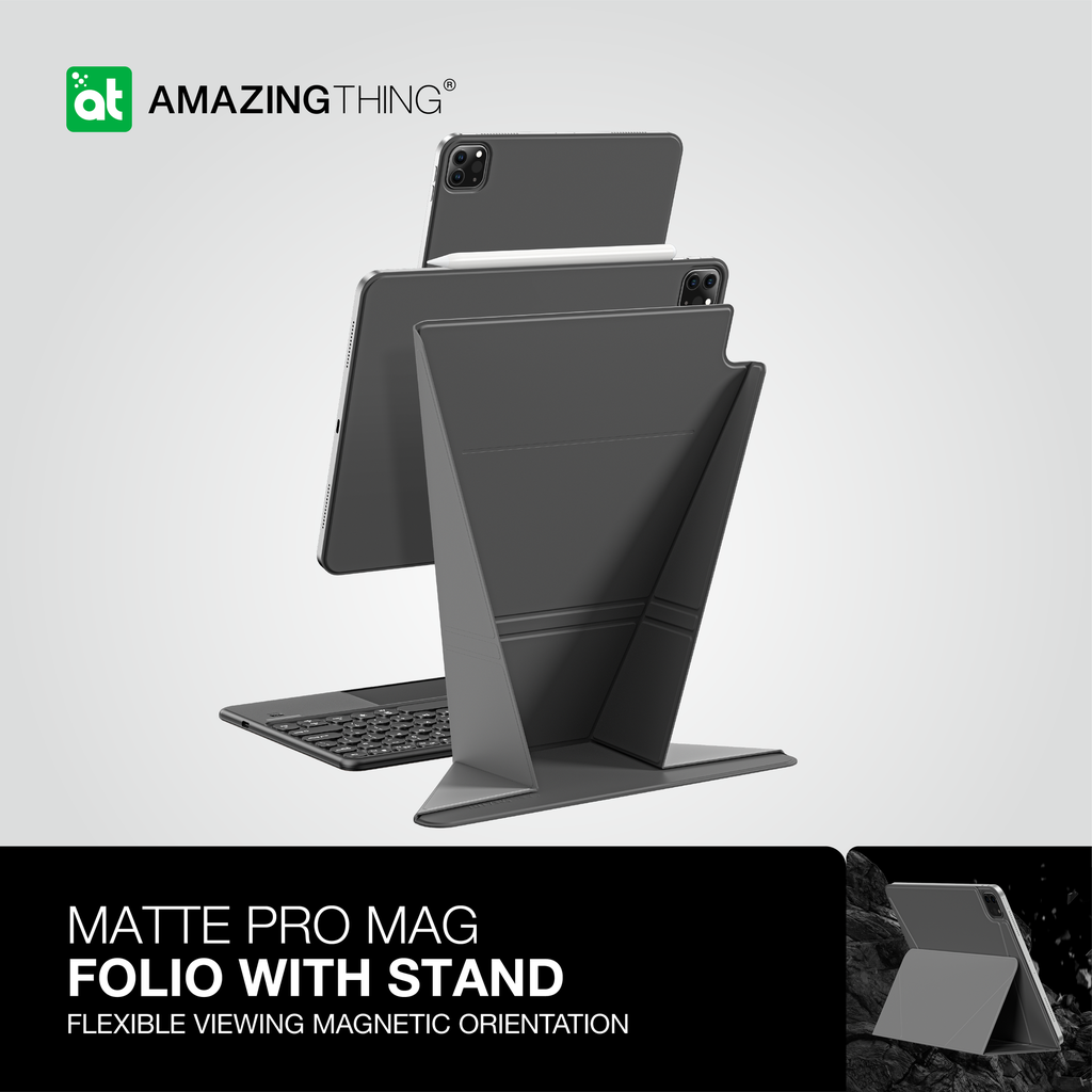 AT MATTE PRO MAG FOLIO WITH STAND FOR IPAD AIR 11